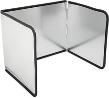 Splatter Guard for Frying Non-Stick 3 Sided Foldable Grease Splatter Screen New