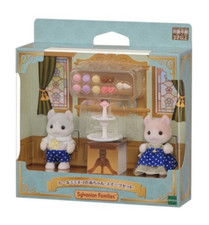 Sylvanian Families Doll Baby Carl Mimineko Cat Sweets / Calico Critters Figure