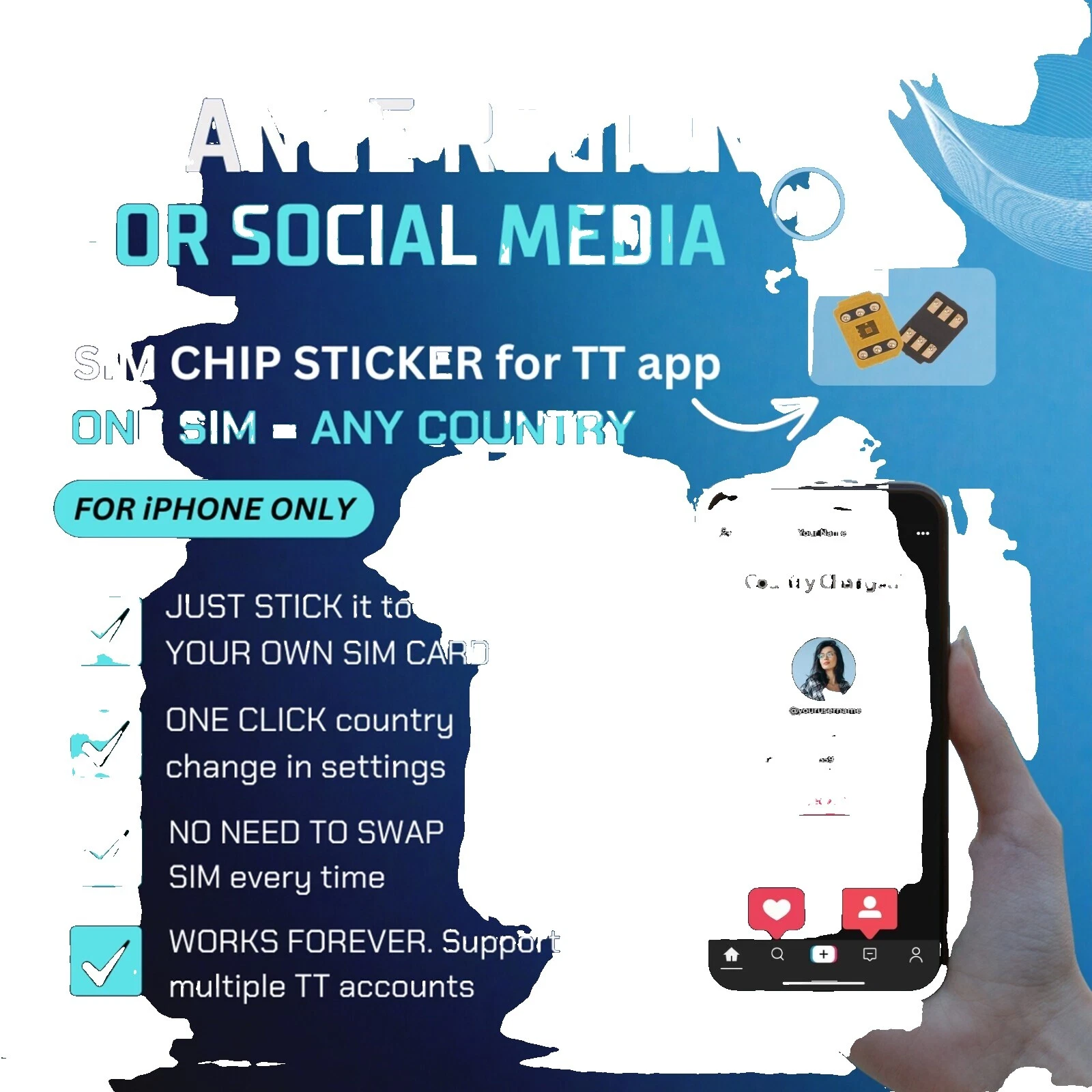 Italia NANO SIM tarjetas SIM para teléfonos celulares