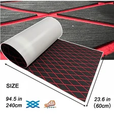 Diamond Type EVA Foam Boat Flooring Sheet Mat 94.5×23″ Marine Sea Decking Carpet
