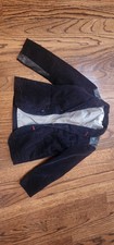 H M Black Blazer with Gray Lining Size 4-5y