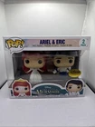 FUNKO POP! ARIEL AND ERIC LITTLE MERMAID 2-PACK 2017 DISNEY TREASURES EXCLUSIVE