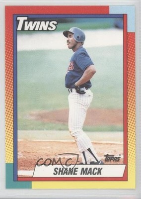 1990 Topps Traded Factory Set White Back Shane Mack #64T 0c4