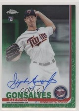 2019 Topps Chrome Rookie Green Refractor 95/99 Stephen Gonsalves #RA-SG Auto 8k4