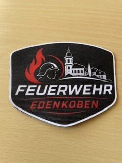 Feuerwehr Aufnäher Edenkoben Patch Abzeichen Uniform Sammler