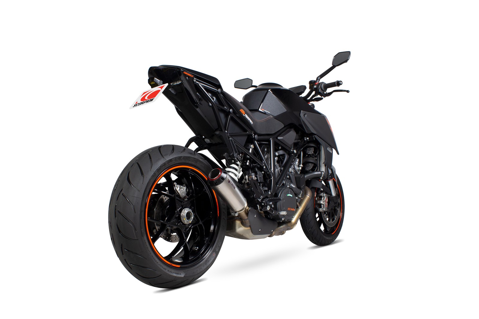 KTM 1290 Superduke GT 16-25 Scorpion Exhaust Titanium Slip-on PKT90TEO