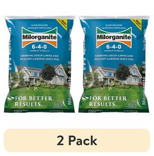 2 pack Long Lasting All Purpose Lawn Food 6-4-0 Fertilizer 32 lb. 1.42 per gallon