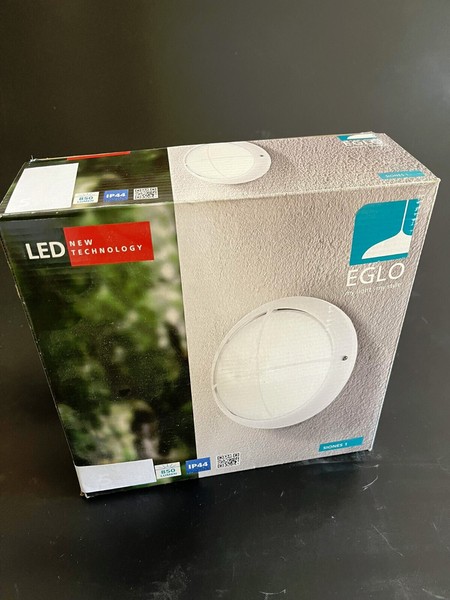 AußEnleuchte AußEnlampe Weiß Glas Wandleuchte Wandlampe IP44-image