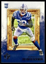 2020 Panini Chronicles Gridiron Kings Julian Blackmon Rookie Indianapolis Colts