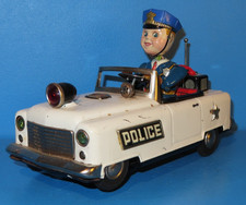 50er Jahre T.N Nomura Japan  Mystery Police Car  #8859