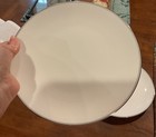 Wedgwood "DORIC" England Bone China platinum trim Set of  3 Salad Plates ~ 8 1/8 — photo 4