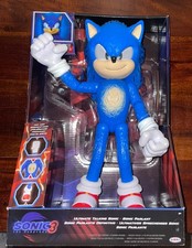 Jakks Pacific Sonic 3 Movie Ultimate Talking 12" Sonic The Hedgehog Figure NEW