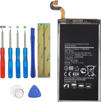 EB BG955ABE 3500mAh Replacement Battery Compatible with Galaxy S8 Plus G955 EB