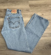 Vintage Levi's 501's XX Blue Jeans Men Size 32x34 Y2K Denim Straight Button Fly