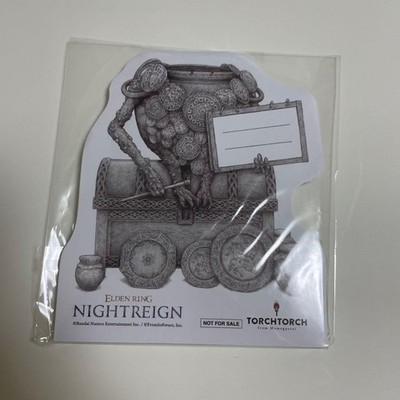 Elden Ring Nightreign Notepad TGS 2025 Limited Edition Character Memo Pad