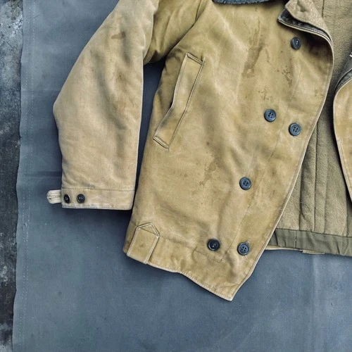 Vintage rare 80s ussr siviet army military tanker winter fufaika jacket  image 6