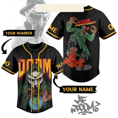 MF Doom Operation Doomsday Personalized Baseball Jersey Shirt S-5XL TU111