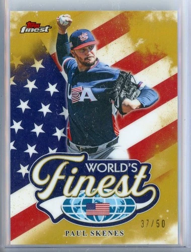 2026 Topps Finest Paul Skenes Refractor (RAW)