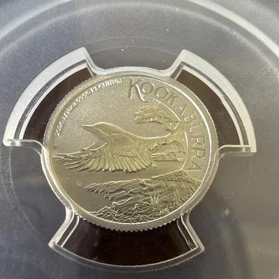 Australia 2026-P $15 Platinum Kookaburra 1/10 oz .9995 PCGS MS70 #59489604 - Image 1 of 4