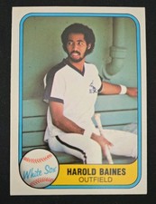 1981 Fleer - Harold Baines #346 (RC) ⚾️ White Sox