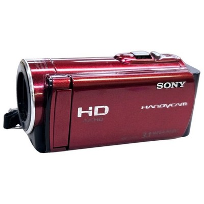 Sony HDR-CX170 Handycam 25x Zoom Camcorder Red HD Video Camera