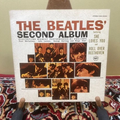 The Beatles' Second Album EAS-80563 Album LP Vinyl Record Japan Used
