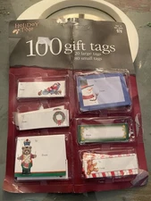 Paper Magic Group Vintage Christmas Gift Tags 1980's New Sealed