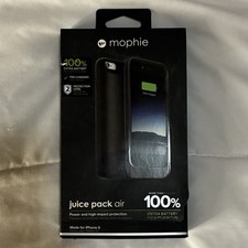 Mophie Juice Pack Air Extra Battery Case Black for iPhone 6