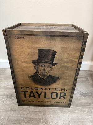 E.H Taylor wooden box