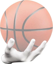 Basketball Holder, Hand Sculpture Ball Holder Wall Mount Art Decor Stand Basketb