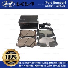 KIT de pastillas de freno de disco trasero genuino 58101G9A20 OEM para Hyundai Genesis G70 19-23 Kia
