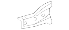 Genuine Toyota Lower Support 53218-0E100