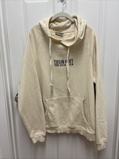 TAYLOR SWIFT The Eras Tour Official Merchandise Cream Hoodie Size L