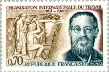 France #YT1600 MNH 1969 Albert Thomas ILO OIT Labour Mining [1247]