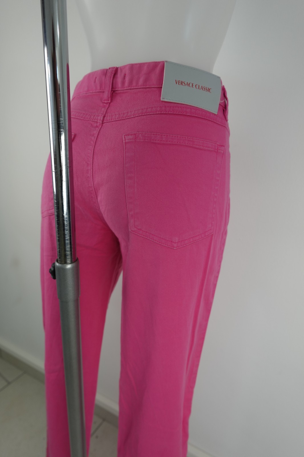 Versace Classic V2 Women's Trousers Size 45/31 Woman Italy Vintage Skinny thumbnail 8