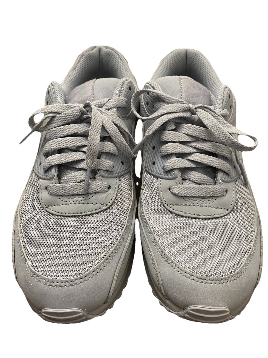 Nike Air Max 90 Men's Triple Gray Sneakers Size