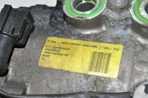 JAGUAR S-TYPE X200 2.7 D 2004 RHD A/C Air Con Compressor Pump YR8H-19D629-AB - Picture 4 of 4