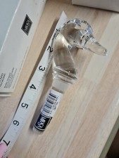 Mikasa crystal mallard bottle stopper, Austrian