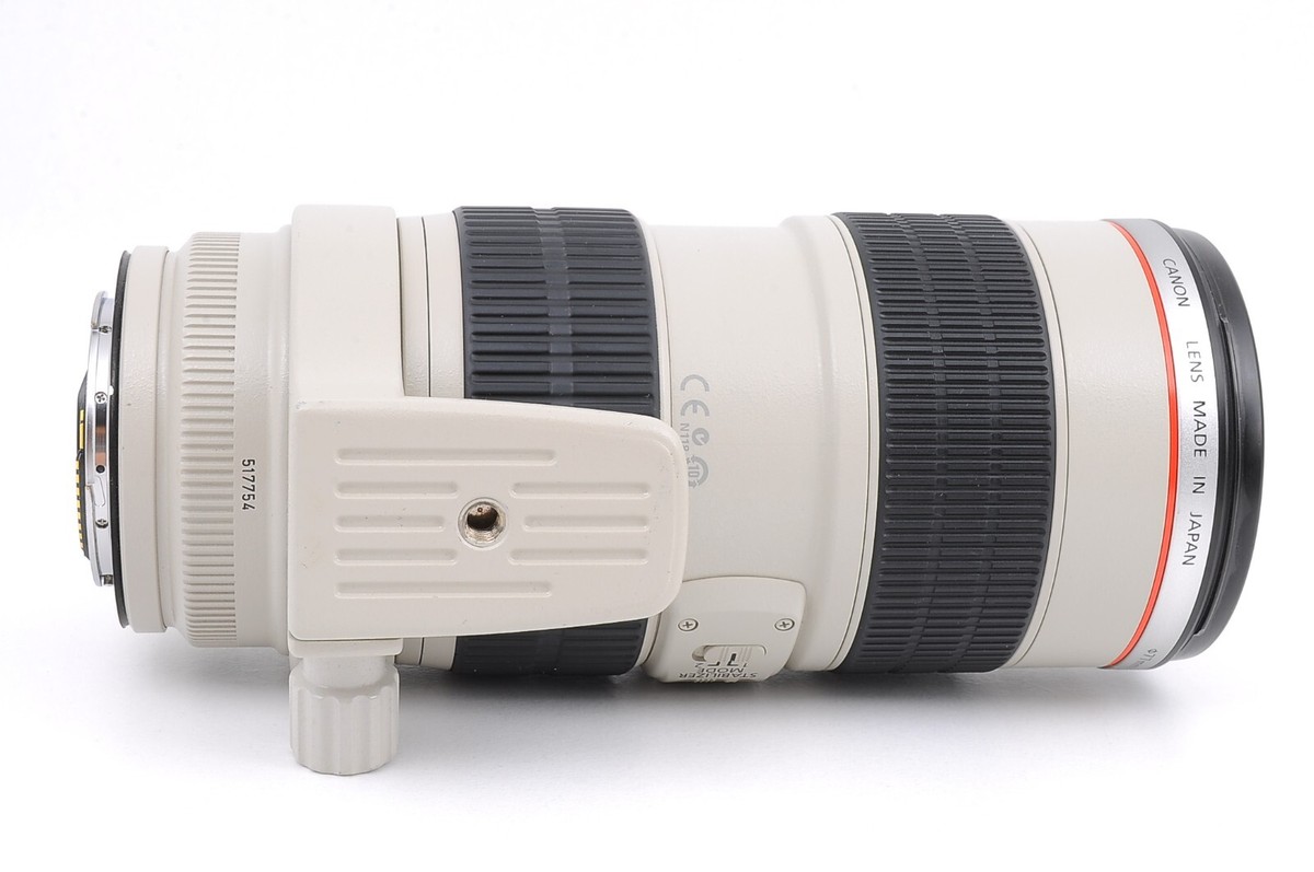 Canon EF 70-200mm F/2.8 L IS USM Lens + Hood [Near Mint