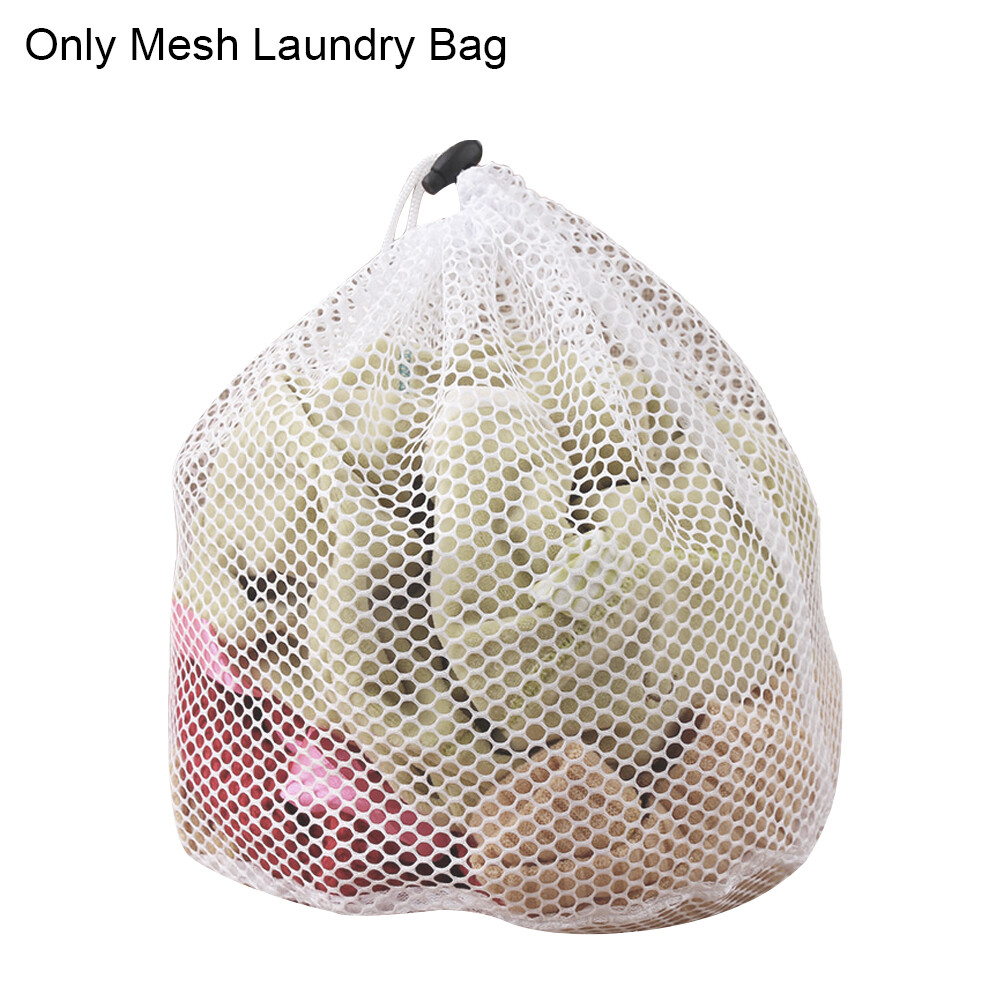 Washing Machine With Drawstring Apartment For Clothes Home Mesh Laundry