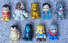 OOSHIES Marvel & DC Lot x9 Superheroes Iron man Thor Cyborg Batman Antman Shazam