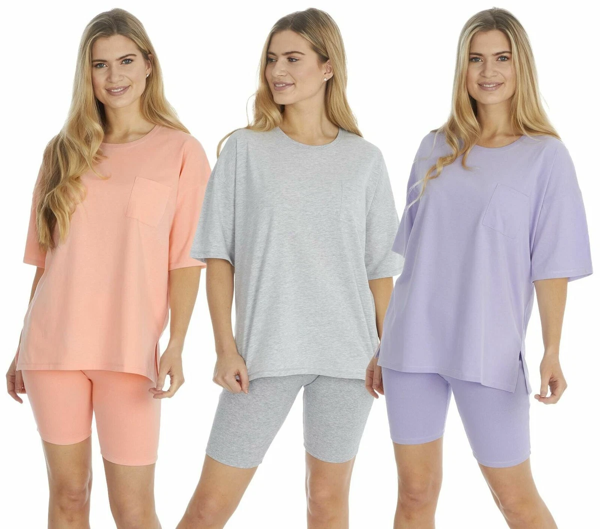 Oversized shirt pjs top