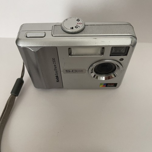 Kodak EasyShare C530 5.0MP 5x Zoom 1.5" LCD Digital Camera - Silver Untested - Picture 2 of 5