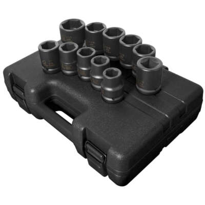Sunex Tools 4682 11 Piece 3/4'' Drive Truck Service Imp Socket Set