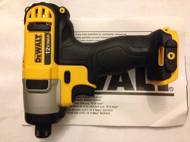 Dewalt DCF815 12 Volt Max 1/4