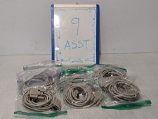 Lot of 9 NDS 35D0049 DB9 RS232 Male to Male Serial Port Cable Straight Thru