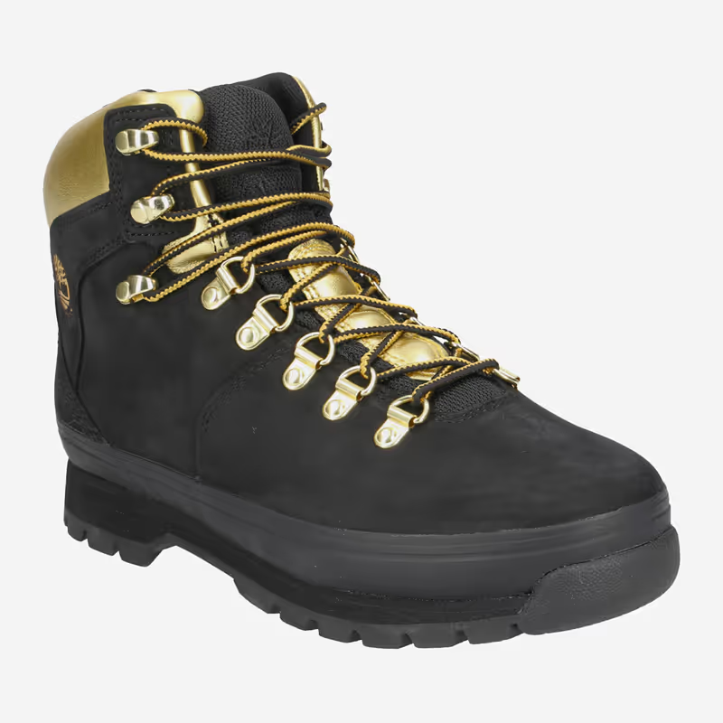 Timberland A43ZU Euro Hiker F/L WP Boot Black/Gold EU/US