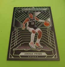 2021-22 Joshua Primo Panini Obsidian ELECTRIC ETCH GREEN #35 MINT (19/25) SPURS