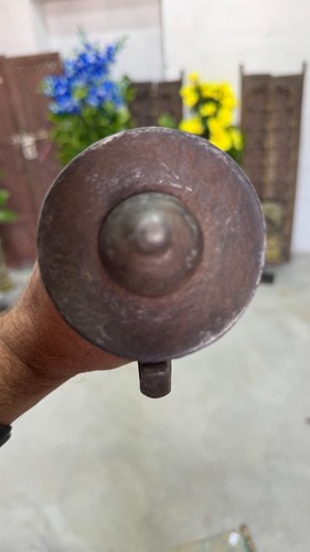 19th C Rare Vintage Hand Forged Faulad Iron Mughal Period Sword Katar Talwar - Picture 16 of 18