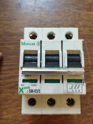 Klöckner Moeller Xpole Hauptschalter Z-SM-63/3 Schalter Main Switch 3p 63A 400V~